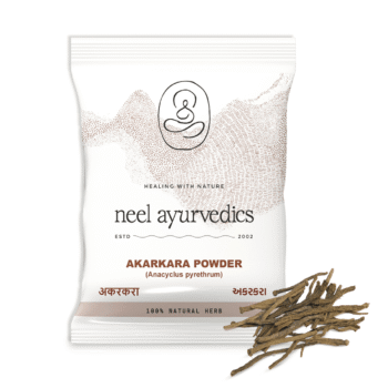 Neel Ayurvedics Akarkara (Anacyclus pyrethrum) in polvere | Migliora naturalmente la vitalit? maschile