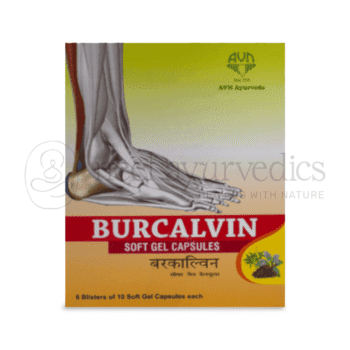 Avn Ayurveda Capsule Soft Gel Burcalvin - 60 Caps