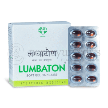 Avn Ayurveda Capsule Soft Gel Lumbaton - 120 Caps