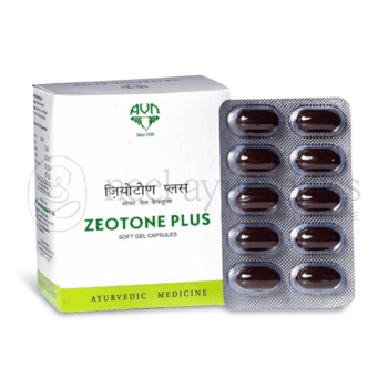 Avn Ayurveda Capsule Soft Gel Zeotone Plus - 60 Caps