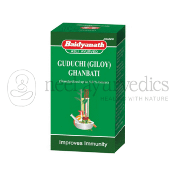 Baidyanath Guduchi Giloy Ghanbati/Vati - 60 Tab