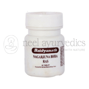 Baidyanath Nagarjunabhra Ras - 20 Tab