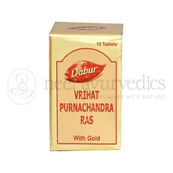 Dabur Ras di Vrihat Purnachandra (Gold) - 10 Tab