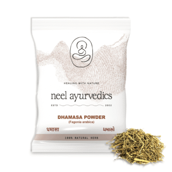Neel Ayurvedics Dhamasa / Dhamaso (Fagonia arabica) in polvere - 100 GM
