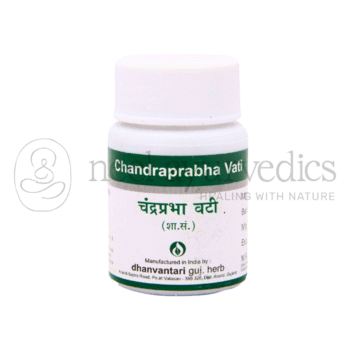 Dhanvantari Chandraprabha Vati Compresse/Grammi - 60 Tab