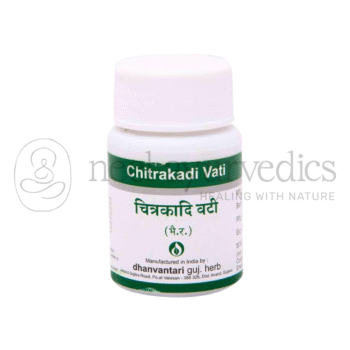 Dhanvantari Chitrakadi Vati Compresse/Grammi - 60 Tab