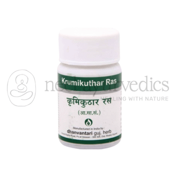 Dhanvantari Krumikuthar Ras Compresse/Grammi - 60 Tab