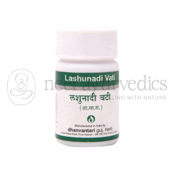 Dhanvantari Lasunadi Vati Compresse/Grammi - 60 Tab