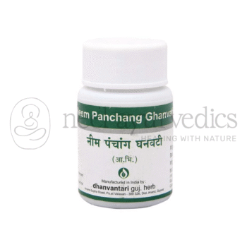 Dhanvantari Neem Panchang Ghanvati Compresse/Grammi - 60 Tab