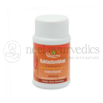 Dhootapapeshwar Raktastambhak Compressa - 60 Tab