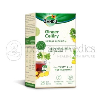 Zandu Tisana allo Zenzero e Sedano per la Salute Intestinale - 25 Bags