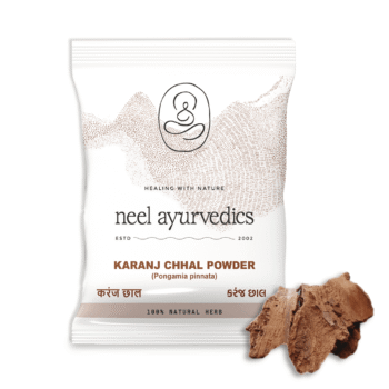 Neel Ayurvedics Karanj Chhal / Corteccia di Karanj in polvere - 100 GM