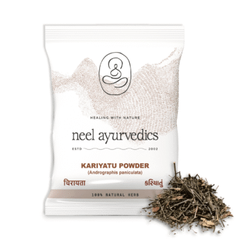 Neel Ayurvedics Kariyatu / Chirayata / Kalmegh (Andrographis paniculata) in polvere - 100 GM
