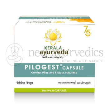Kerala Ayurveda Capsule Pilogest - 100 Caps