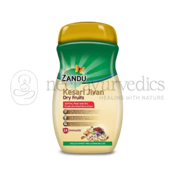 Zandu Kesari Jivan Chyawanprash con Frutta Secca - 450 GM