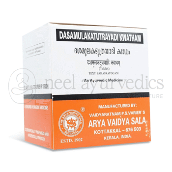 Kottakkal Arya Vaidya Sala Dasamulakatutrayadi Kwatham ? 100 Tabs