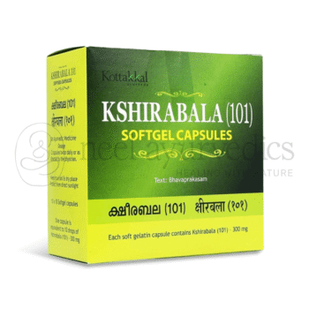 Kottakkal Arya Vaidya Sala Kshirabala (101) Soft Gel Capsule - 100 Cap