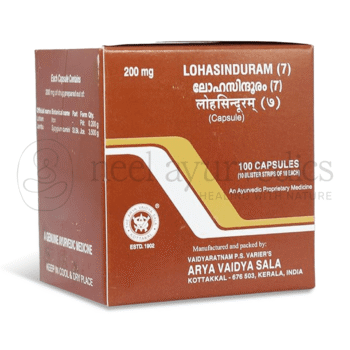 Kottakkal Arya Vaidya Sala Lohasinduram (7) ? 100 Caps