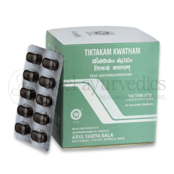 Kottakkal Arya Vaidya Sala Tiktakam Kwatham ? 100 Tabs