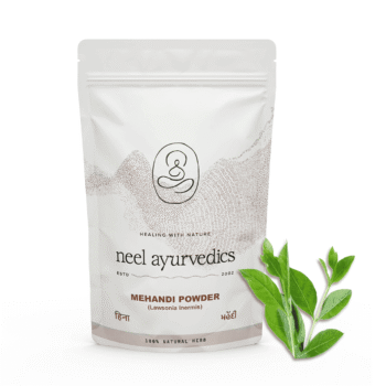 Neel Ayurvedics Henna / Mehandi (Lawsonia inermis) in polvere - 250 GM