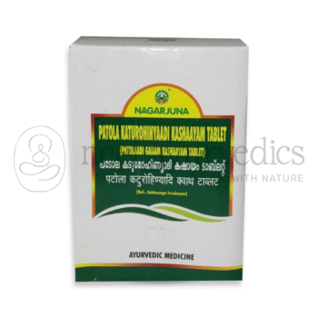 Nagarjuna Kerala Compresse Patola Katurohinyaadi Decotto - 100 Tab