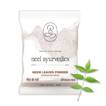 Neel Ayurvedics Foglie di Neem (Azadirachta indica / Nimba) in polvere - 250 GM