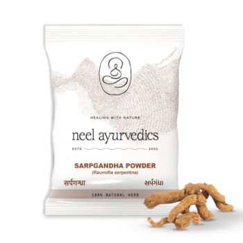 Neel Ayurvedics Sarpgandha / Rauvolfia serpentina in polvere - 100 GM