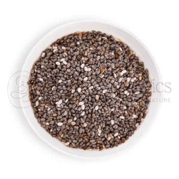 Neel Ayurvedics Siya Seeds | Semi di Chia | Salvia Hispanica - Ottimo per la salute cardiaca e digestiva - 100 GM