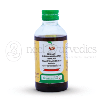Vaidyaratnam Brihath Bhringamalakadi Thailam - 200 ML