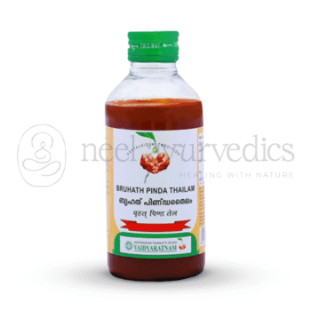 Vaidyaratnam Brihath Pinda Thailam - 200 ML