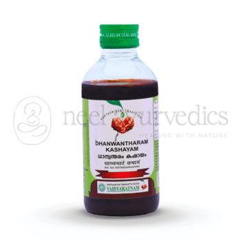 Vaidyaratnam Dhanwantharam Kashayam - 200 ML