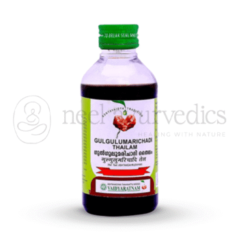 Vaidyaratnam Gulgulumarichadi Thailam - 200 ML