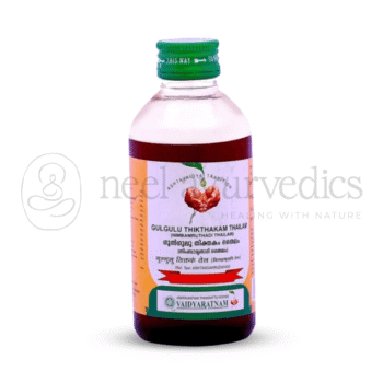 Vaidyaratnam Gulgulu Thikthakam Thailam - 200 ML