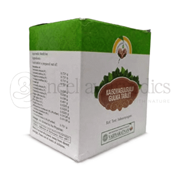 Vaidyaratnam Kaisoraguggulu Gulika Tablet - 100 Tab