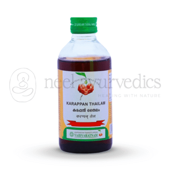 Vaidyaratnam Karappan Thailam - 200 ML