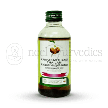 Vaidyaratnam Karpasasthyadi Thailam - 200 ML