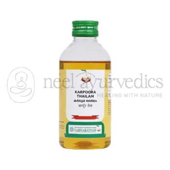 Vaidyaratnam Karpoora Thailam - 450 ML