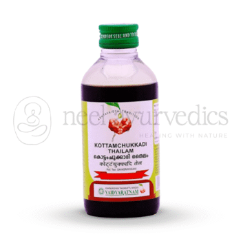 Vaidyaratnam Kottamchukkadi Thailam - 200 ML