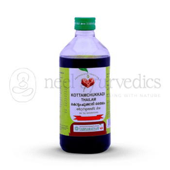 Vaidyaratnam Kottamchukkadi Thailam - 450 ML