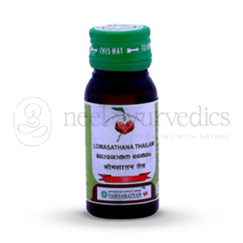 Vaidyaratnam Lomasathana Thailam - 25 ML