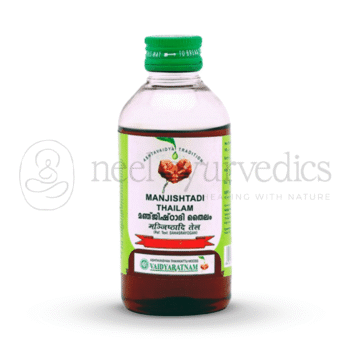 Vaidyaratnam Manjishtadi Thailam - 200 ML
