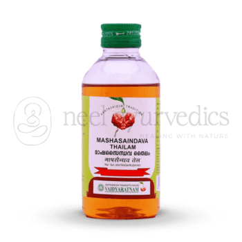 Vaidyaratnam Mashasaindhava Thailam - 200 ML