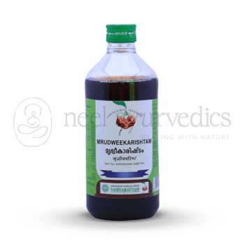 Vaidyaratnam Mridweekarishtam - 450 ML
