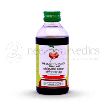 Vaidyaratnam Neelibhringadi Thailam - 200 ML