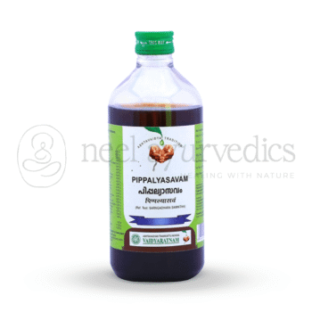 Vaidyaratnam Pippallyasavam - 450 ML