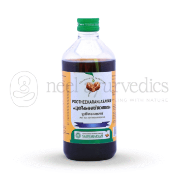 Vaidyaratnam Pootheekaranjasavam - 450 ML