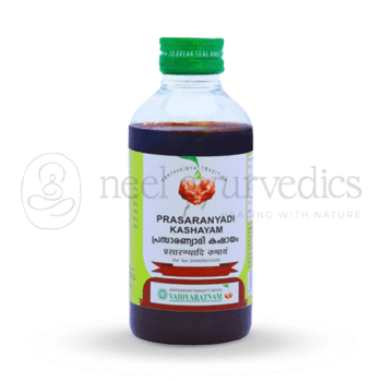 Vaidyaratnam Prasaranyadi Kashayam - 200 ML