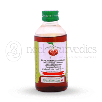 Vaidyaratnam Prasarinyadi Thailam - 200 ML