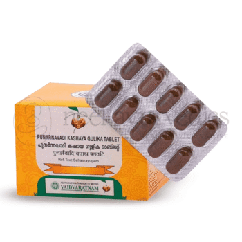 Vaidyaratnam Punarnavadi Kashaya Gulika Tablets - 100 Tab