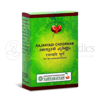 Vaidyaratnam Rajanyadi Choornam - 50 GM